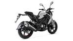 Moto Benelli 180s - Color Blanco - De costado 1 - Cycles Motoshop