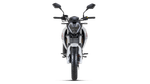 Moto Benelli 180s - Color Blanco - De costado 2 - Cycles Motoshop
