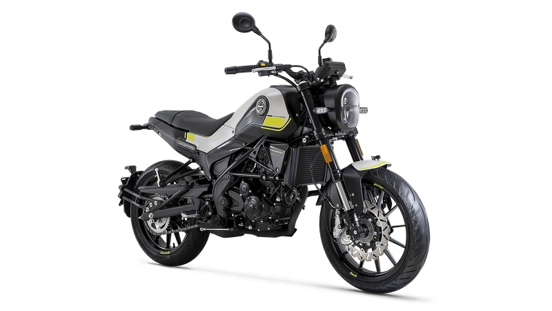 Moto Benelli Leoncino 250 ABS - Color Blanco - De costado - Cycles Motoshop