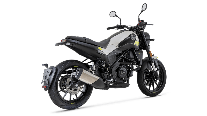 Moto Benelli Leoncino 250 ABS - Color Blanco - De costado 1 - Cycles Motoshop