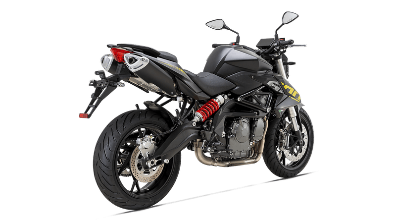 Moto Benelli TNT 600i - Color Negro - De costado 1 - Cycles Motoshop