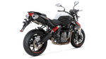 Moto Benelli TNT 600i - Color Blanco - De costado 1 - Cycles Motoshop