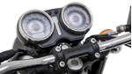 Moto Benelli Imperiale 400 - Color Gris - De costado 5 - Cycles Motoshop