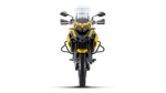 Moto Benelli TRK 502 X - Color Amarillo - De costado 2 - Cycles Motoshop