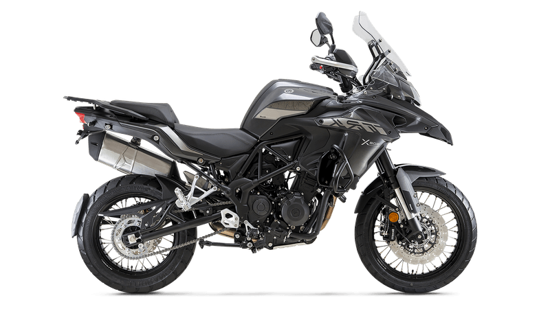 Moto Benelli TRK 502 X - Color Gris - Cycles Motoshop