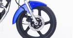 Moto Zanella RX 150 Z7 Full - Color Azul - De costado 2 - Cycles Motoshop