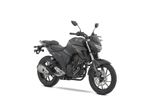 Moto Yamaha FZ 25 - Color Negro - De costado - Cycles Motoshop