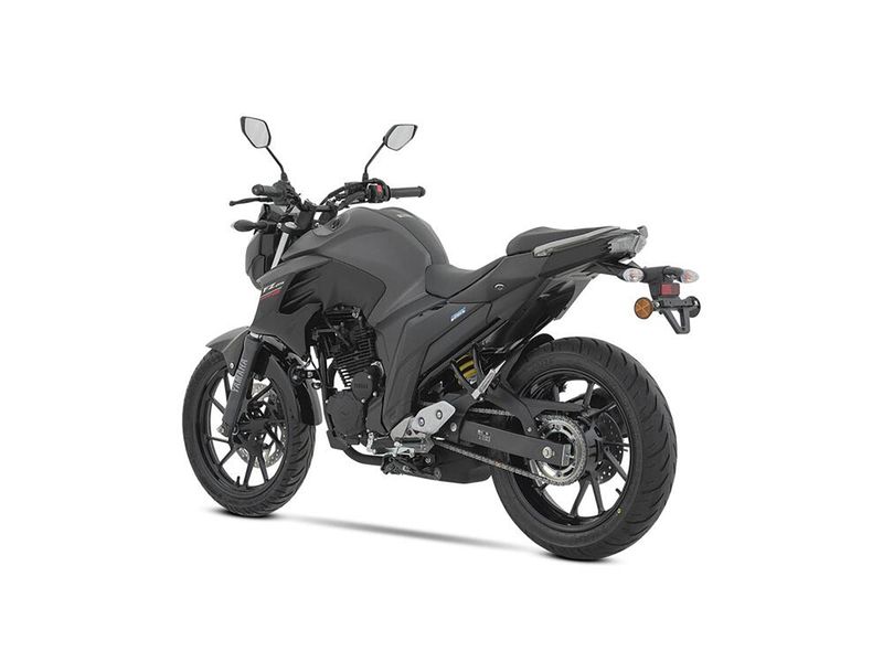 Moto Yamaha FZ 25 - Color Negro - De costado 1 - Cycles Motoshop