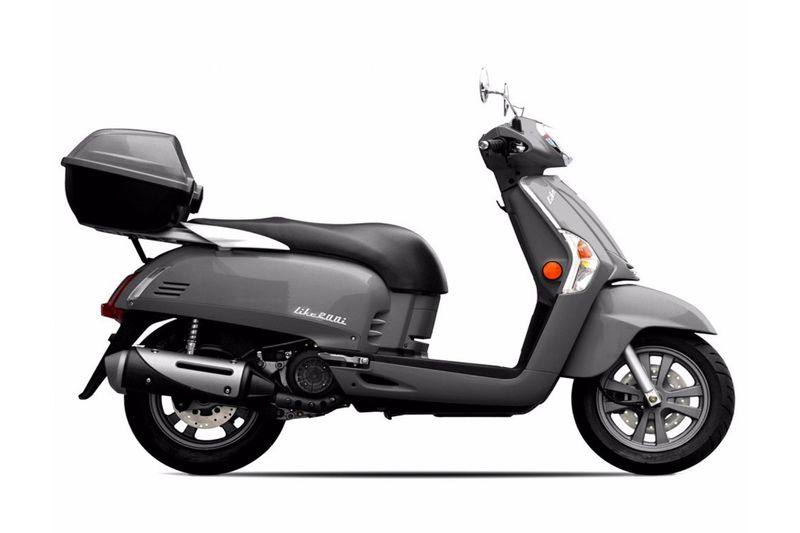 Moto Kymco Like 200i - Color Gris - Cycles Motoshop