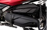 Moto Kymco Downtown 350i ABS - Color Rojo - De costado 5 - Cycles Motoshop