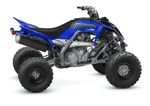 Moto Yamaha YFM700R - Color Azul - De costado - Cycles Motoshop