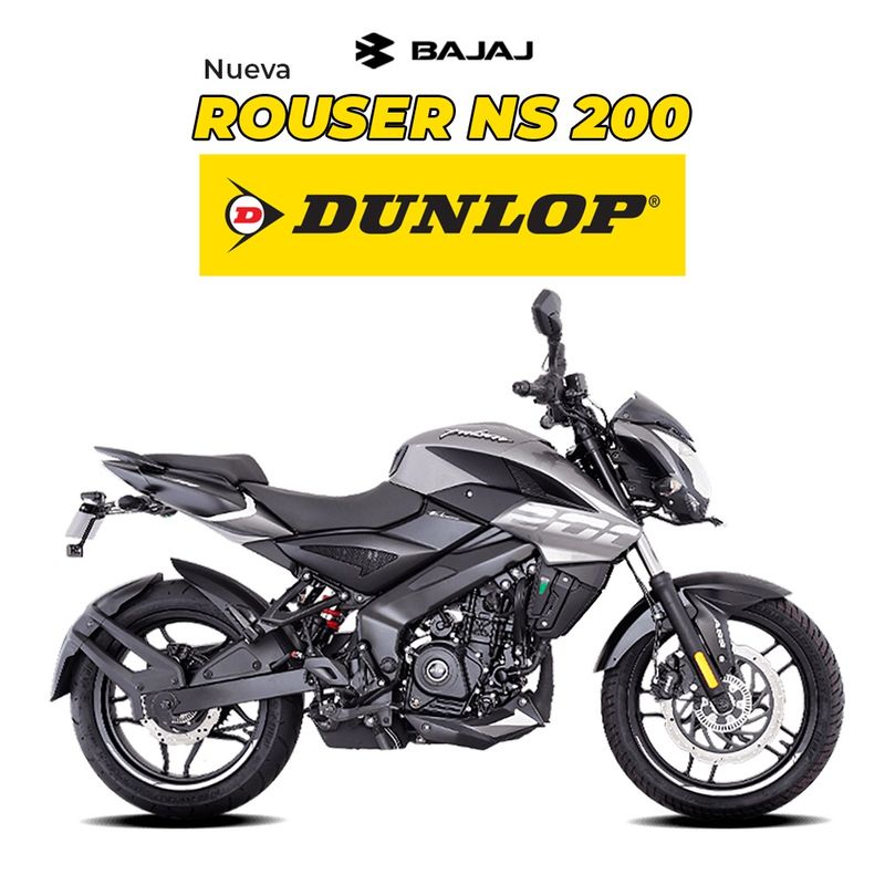 Bajaj-NS200-Gris-Dunlop