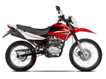 Moto Corven Triax 150 R2 - Color Rojo - Cycles Motoshop