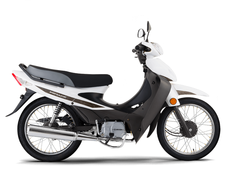 Moto Corven Mirage 110 RT R2 - Color Blanco - Cycles Motoshop