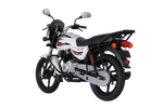 Moto Bajaj Boxer 150 AT UG - Color Blanco - De costado 4 - Cycles Motoshop