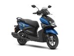 Moto Yamaha Cygnus Ray ZR 125 FI - Color Azul - De costado - Cycles Motoshop