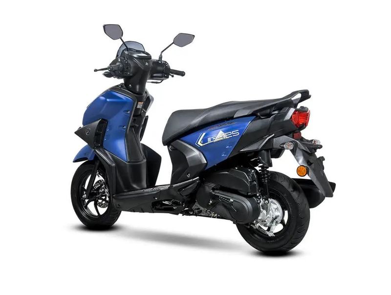 Moto Yamaha Cygnus Ray ZR 125 FI - Color Azul - De costado 1 - Cycles Motoshop