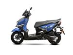 Moto Yamaha Cygnus Ray ZR 125 FI - Color Azul - De costado 2 - Cycles Motoshop