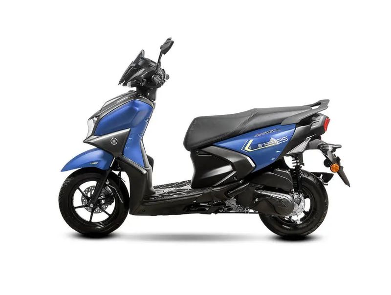 Moto Yamaha Cygnus Ray ZR 125 FI - Color Azul - De costado 2 - Cycles Motoshop