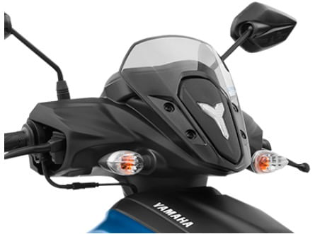 Moto Yamaha Cygnus Ray ZR 125 FI - Color Azul - De costado 3 - Cycles Motoshop