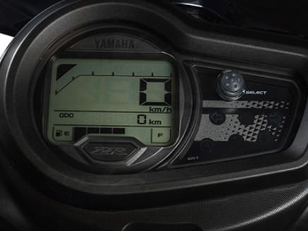 Moto Yamaha Cygnus Ray ZR 125 FI - Color Azul - De costado 5 - Cycles Motoshop