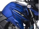 Moto Yamaha YBR 125 Z - Color Azul - De costado 3 - Cycles Motoshop