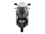 Moto Kymco Downtown 350i TCS - Color Gris - De costado 1 - Cycles Motoshop