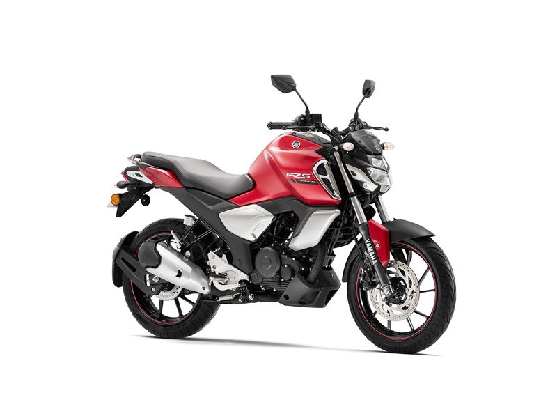 Moto Yamaha FZ-S FI 3.0 - Color Rojo - De costado - Cycles Motoshop