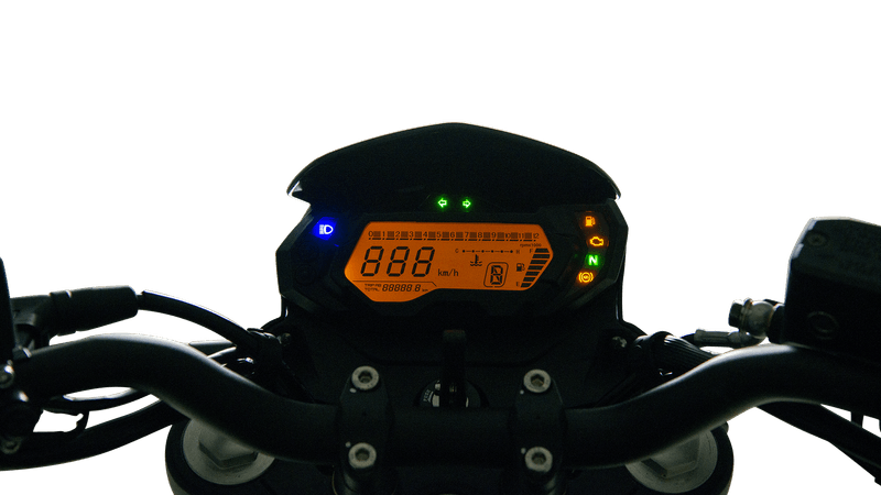 Moto Benelli 251s - Color Negro - De costado 1 - Cycles Motoshop