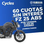 Yamaha Plan de Ahorro-FZ 25 ABS-Cycles Motoshop