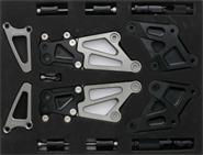 Pedalin Trasero con Soporte Plata BN251 TNT25 Benelli