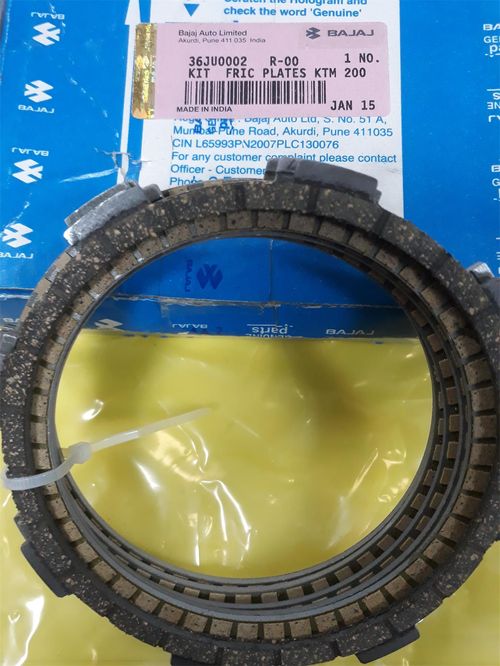 Kit Disco de Embrague Rouser NS200 AS200 Bajaj