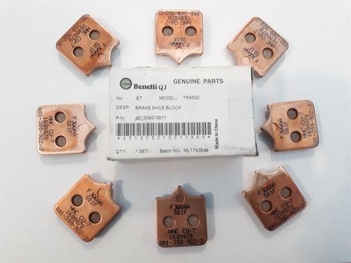 Pastillas Freno Delantero Juego X8 TRK502 Leoncino Benelli