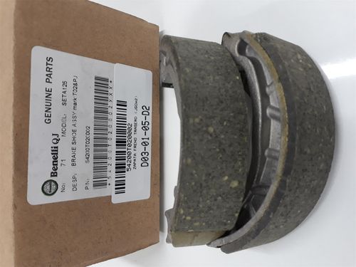 Zapata Freno Trasero SETA125 Benelli