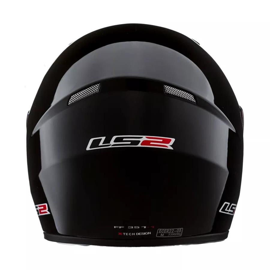 Casco LS2 Rookie Single Mono FF352 misura: S, 55-56cm 1300 g HPTT  Polycarbonat bianco lucido con visiera (chiaro) ECE 22.05