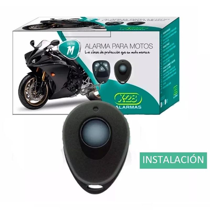 Alarma Moto X-28 1 Control M10 con Presencia - Cycles MotoShop