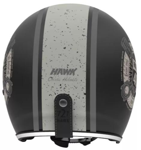 Casco Moto Abierto Hawk 721 Ohana Visor Visera Solomototeam