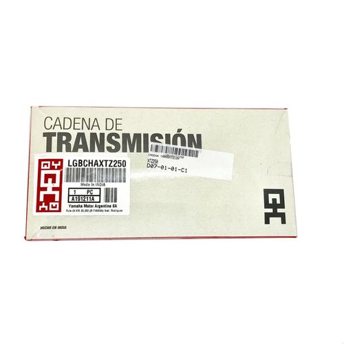 Cadena Transmision XTZ250 Original Yamaha