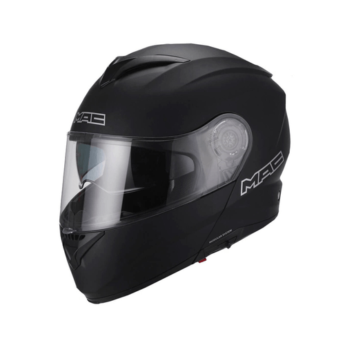 Casco Rebatible Mac Rock Solid Doble Visor