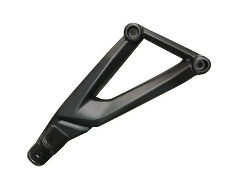 Soporte Pedalin Trasero Derecho Gris Oscuro NS200 Bajaj