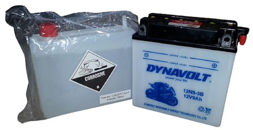 Bateria Dynavolt Activada 12N7-3A YB9L-B Varios