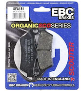 Pastilla de Freno Delantera EBC Brakes Rouser 135 180 NS200 220 Dominar 400 FZFI F25