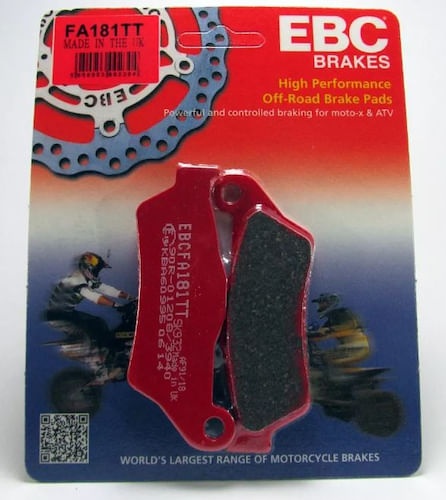 Pastilla de Freno Delantera EBC Brakes KTM Rouser 135 180 NS200 220 Dominar 400 Yamaha FZFI FZ25