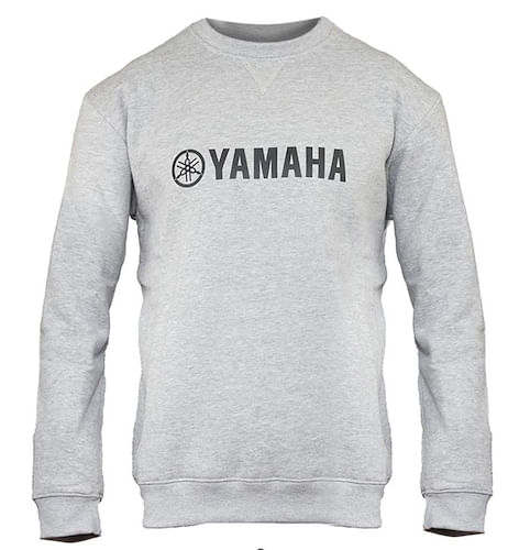 Buzo Cuello Redondo Yamaha Casual Friza Estampa Vinilo