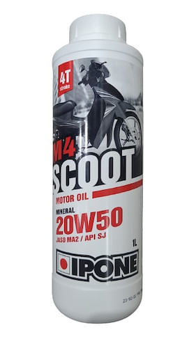 Aceite Lubricante Motor 4T Ipone 20W50 Mineral Scooter
