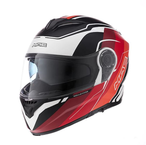 Casco Rebatible Doble Visor Mac Rock Floyd