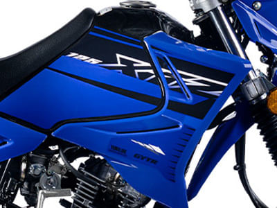 Moto Yamaha XTZ 125 - Color Azul - De costado 2 - Cycles Motoshop