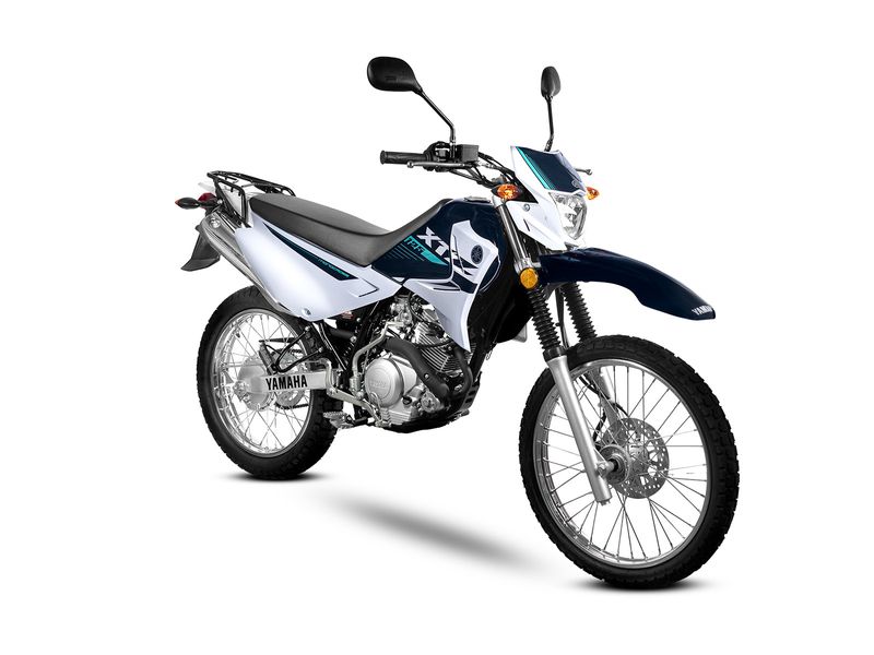 Moto Yamaha XTZ 125 - Color Blanco - De costado - Cycles Motoshop