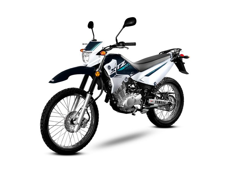 Moto Yamaha XTZ 125 - Color Blanco - De costado 1 - Cycles Motoshop