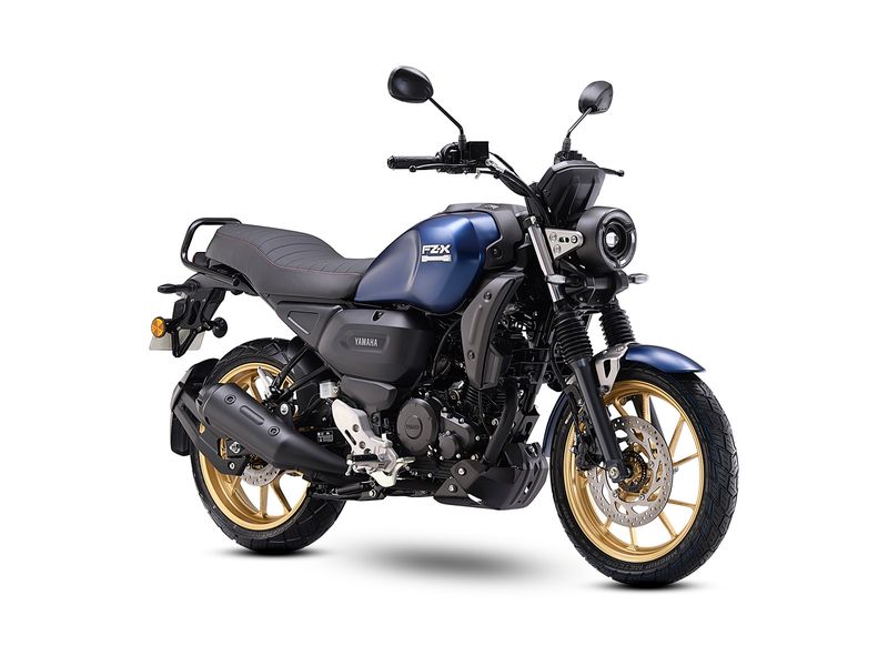 Moto Yamaha FZ-X - Color Azul - De costado 1 - Cycles Motoshop